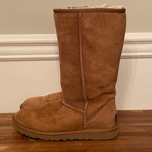 UGG Australia Classic Tall Chestnut Brown Women's Size 6